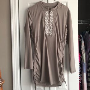 Taupe Cabana Life Swimsuit Cover